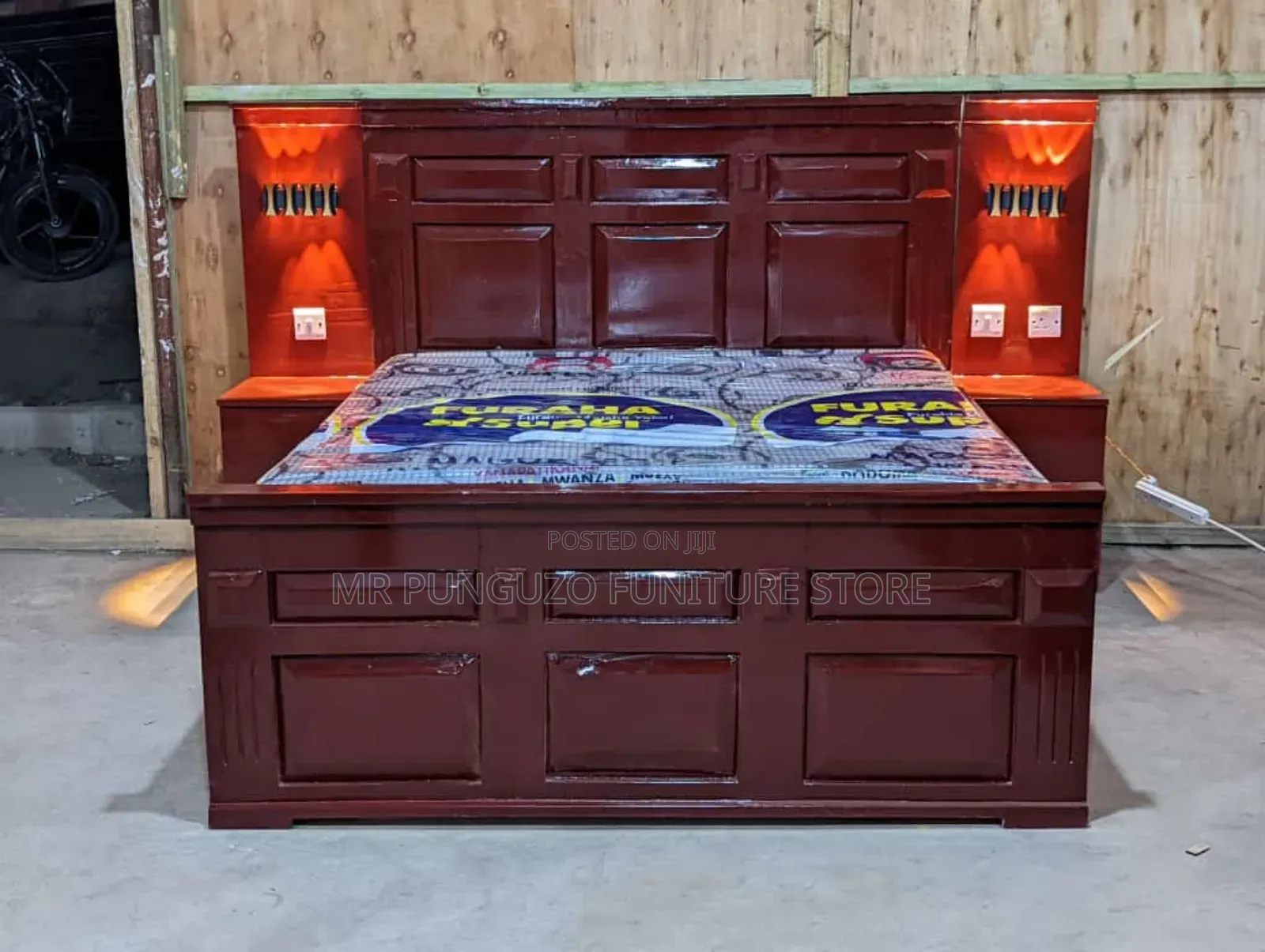 Bed Hard Wood , Kitanda Mbao Ngumu Classic