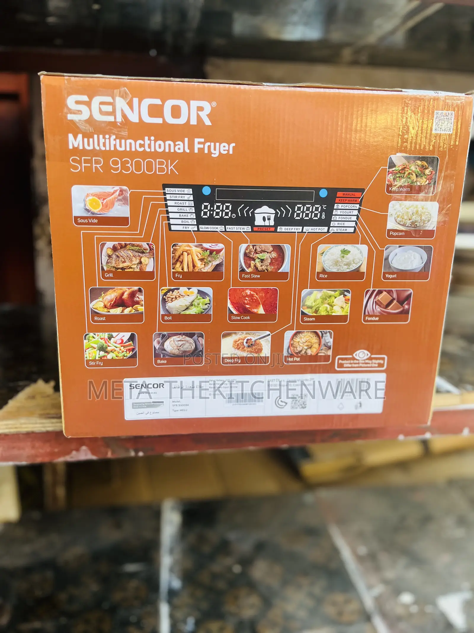 Sencor Multifunctional Fryer (18 Cooking Programs) 1800W