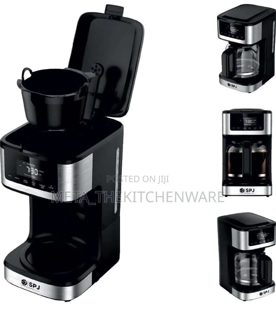 SPJ Coffee Maker Machine 2 in 1(Iced and Hot Coffee)