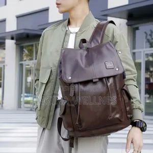 Leather Bag for Office Use