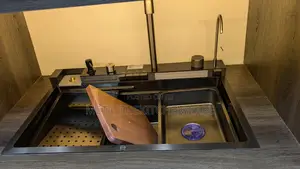 Homebase Built In Multifunctional Kitchen Sink