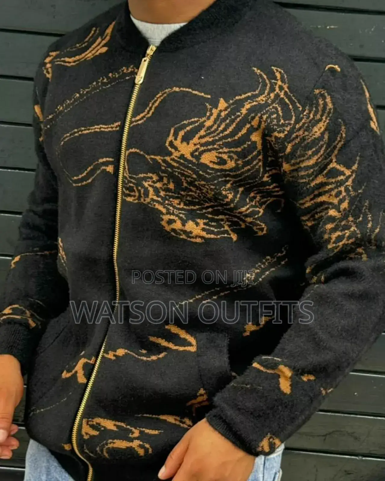 Unisex Zip Cotton Swetas