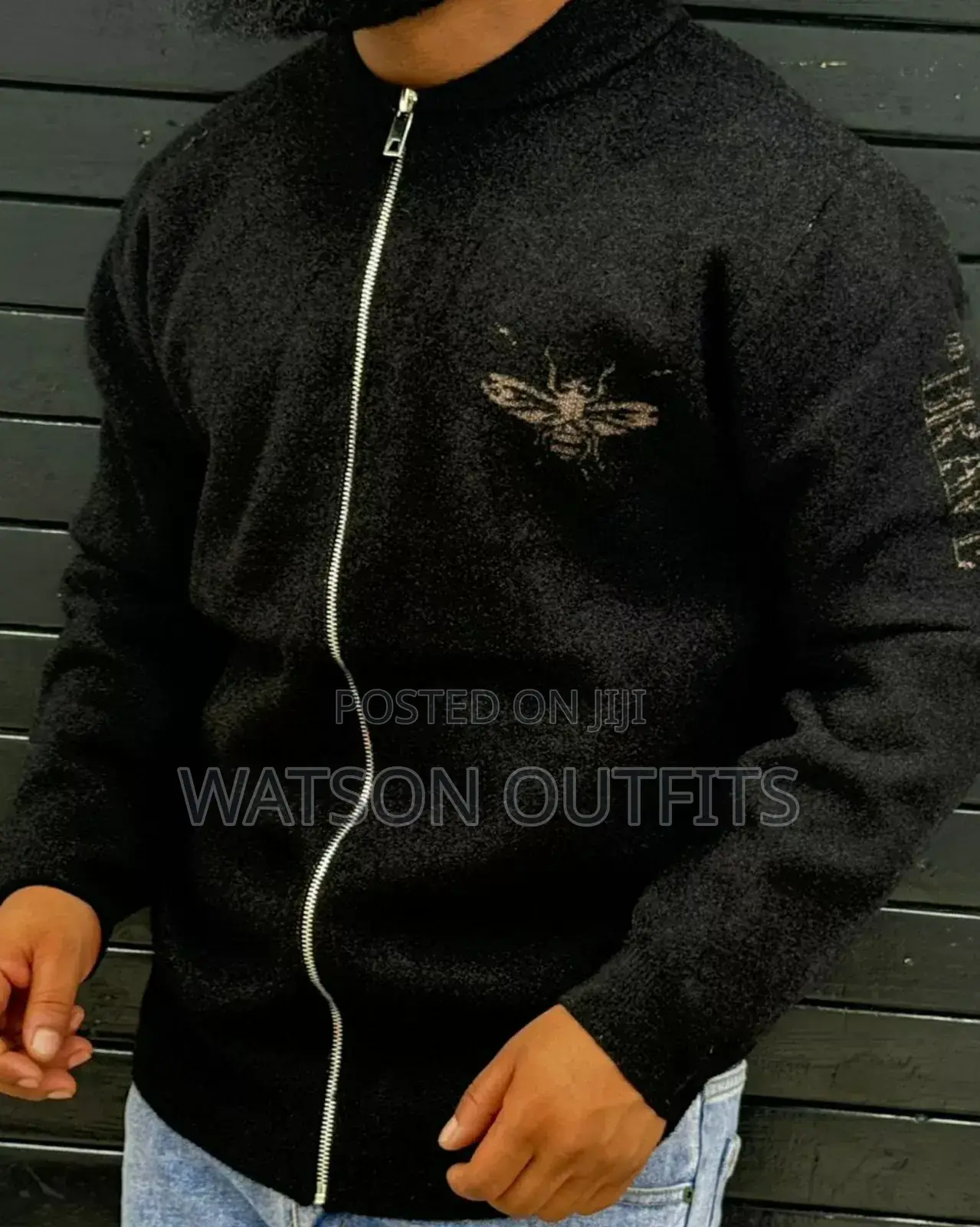 Unisex Zip Cotton Swetas