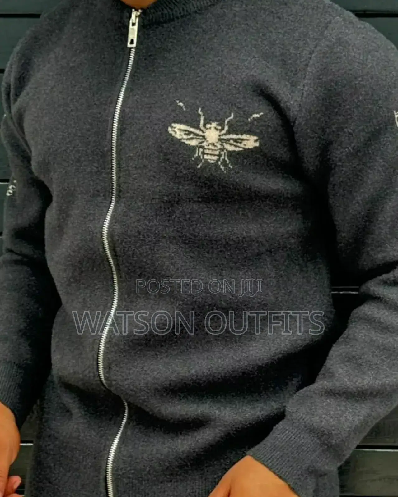 Unisex Zip Cotton Swetas