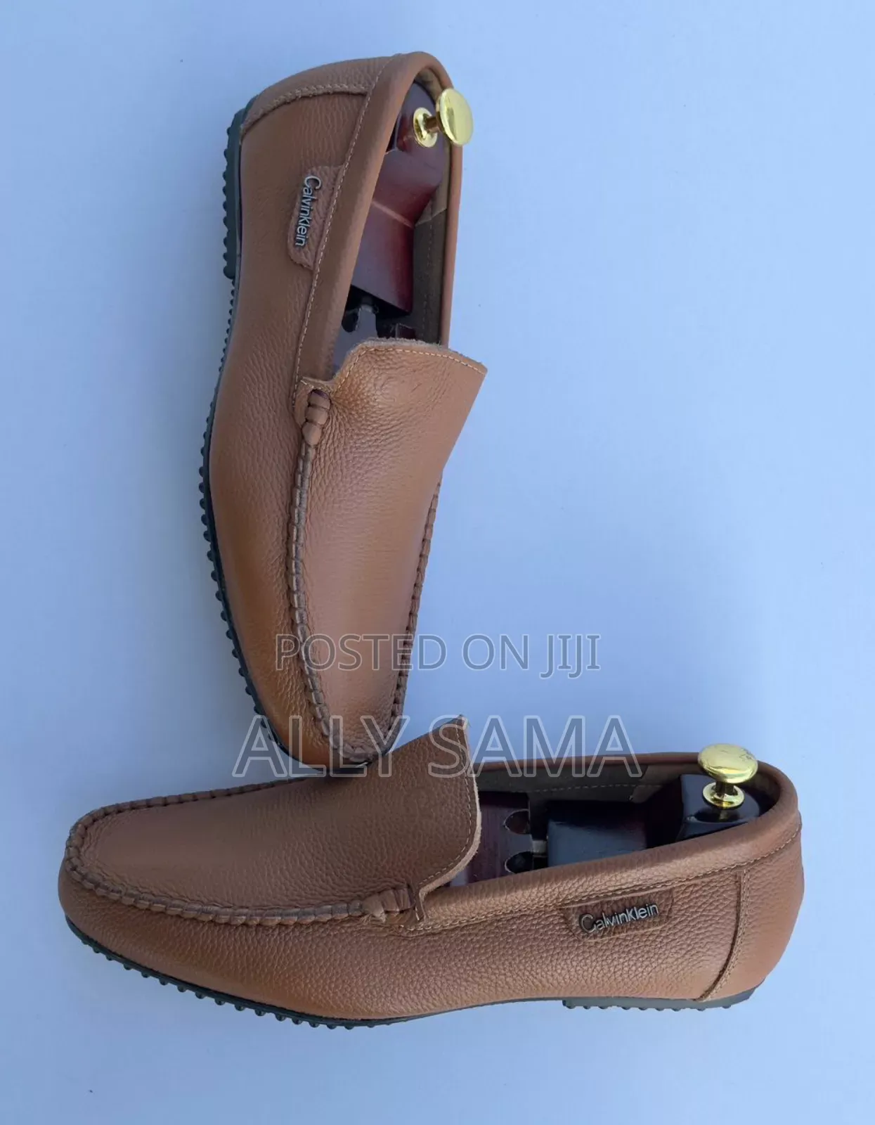 Mens Loafers Calvin Klein Brown