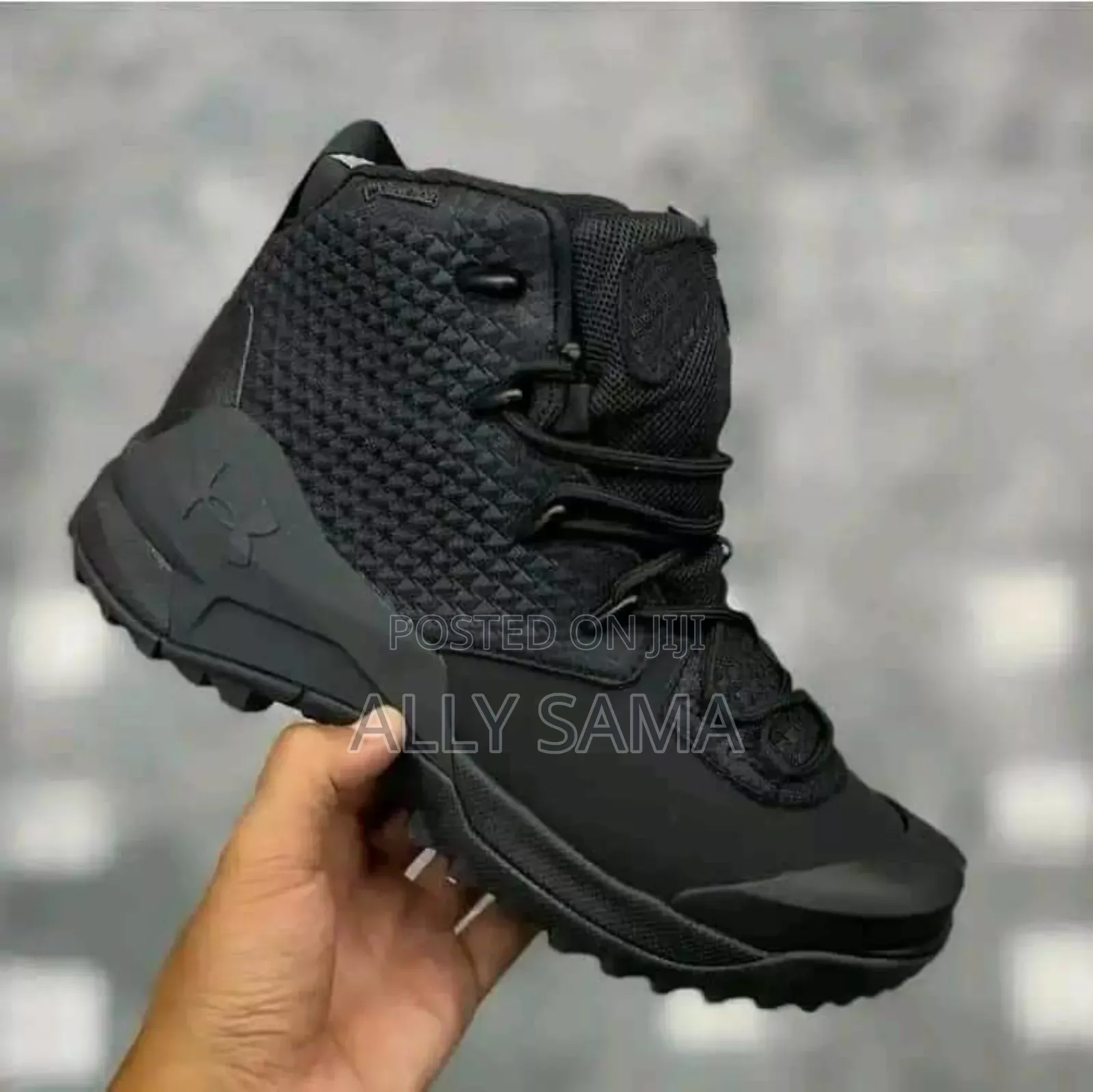 Mens Sneakers Under Armour Full Black