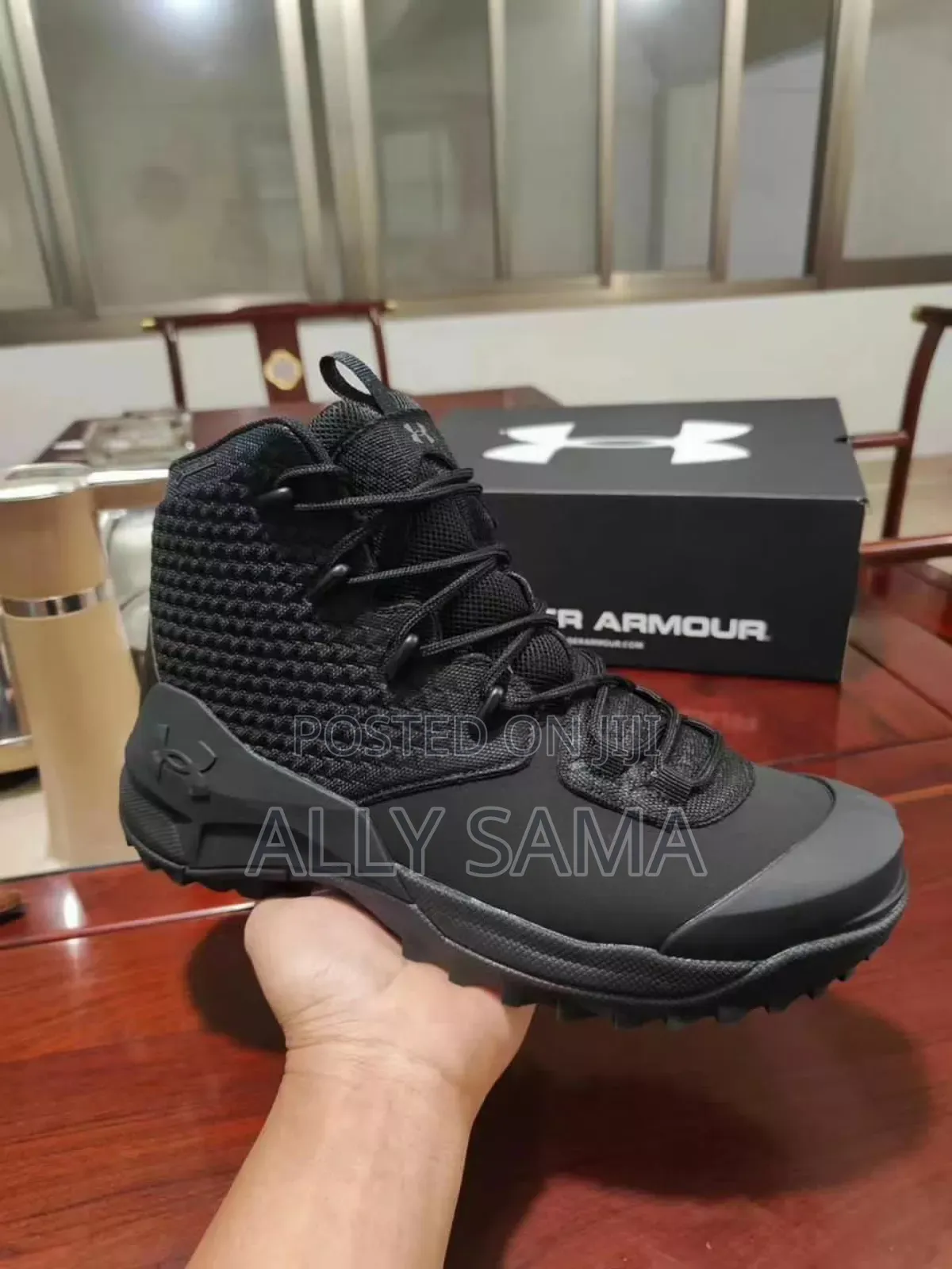 Mens Sneakers Under Armour Full Black