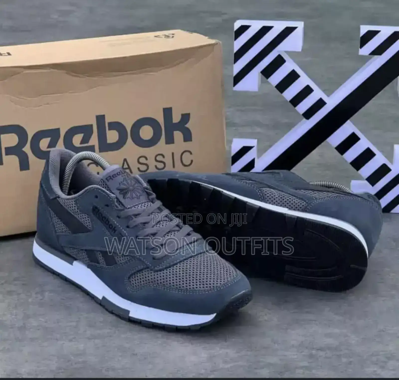 Reebok Sneakers/Shoes With Leather