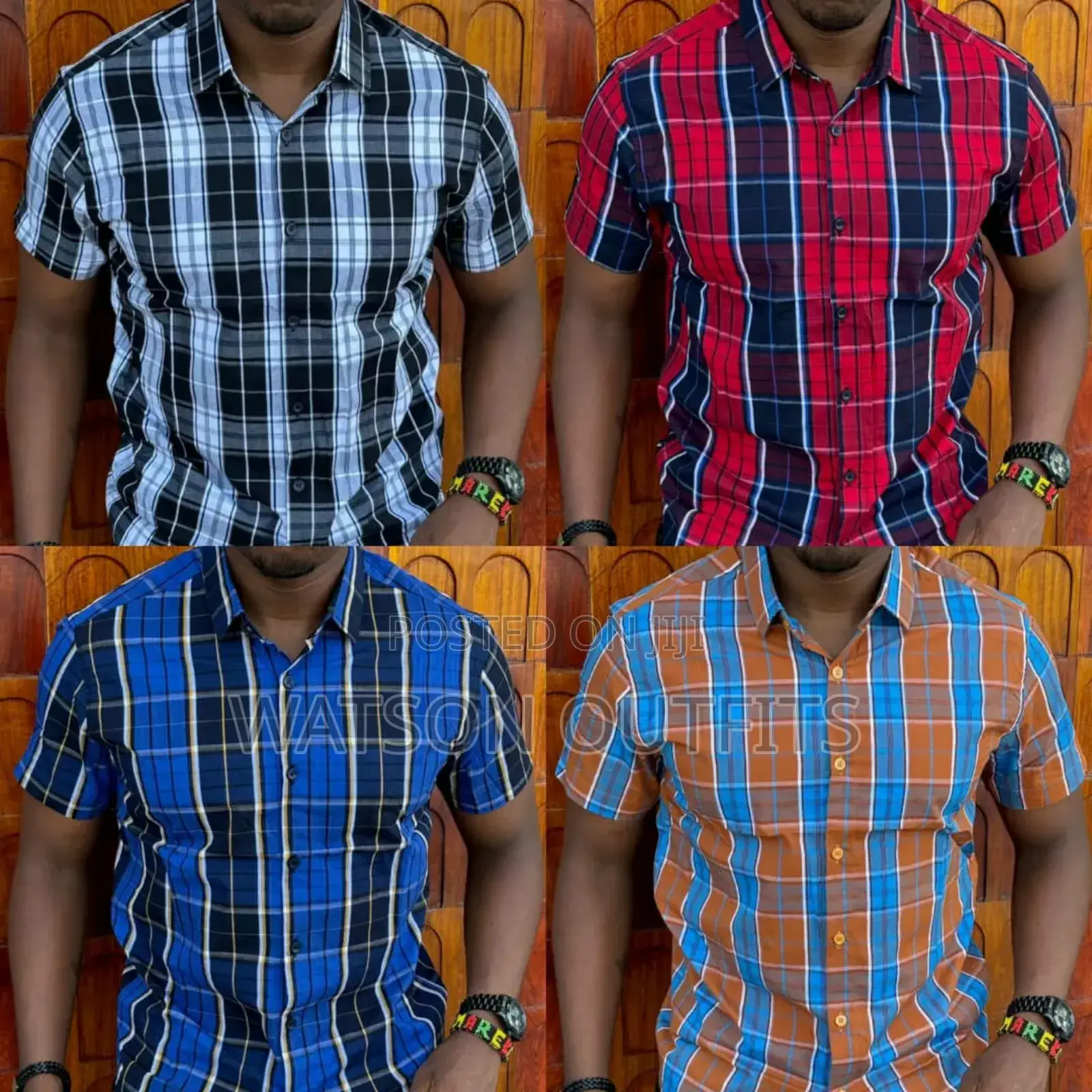 Long Short Sleeve Men Wears/Shirts