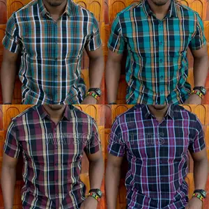 Long Short Sleeve Men Wears/Shirts
