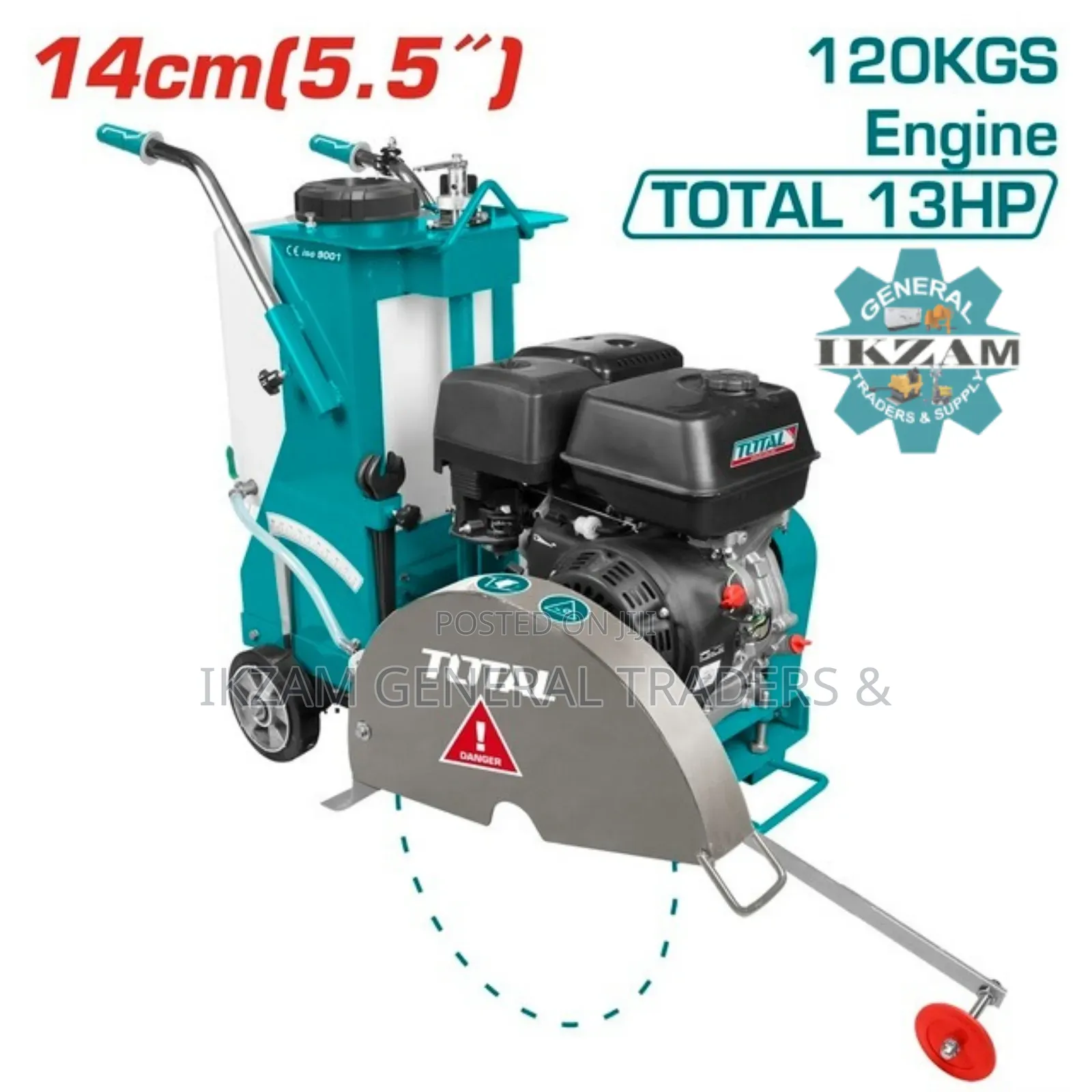 Asphalt Cutter (13HP Total Engine)
