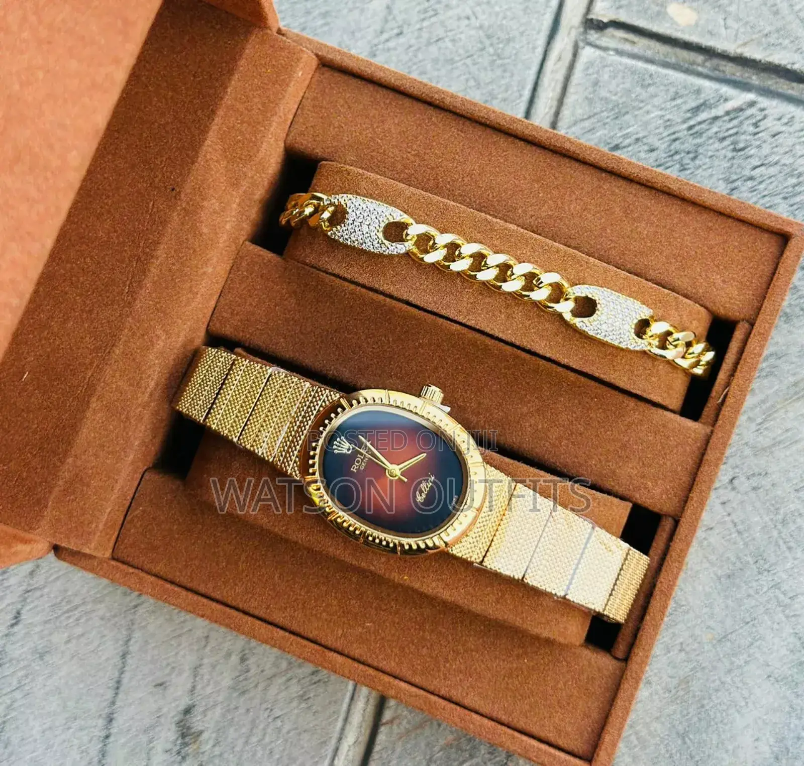New Rolex Set(Watch Bracelet)