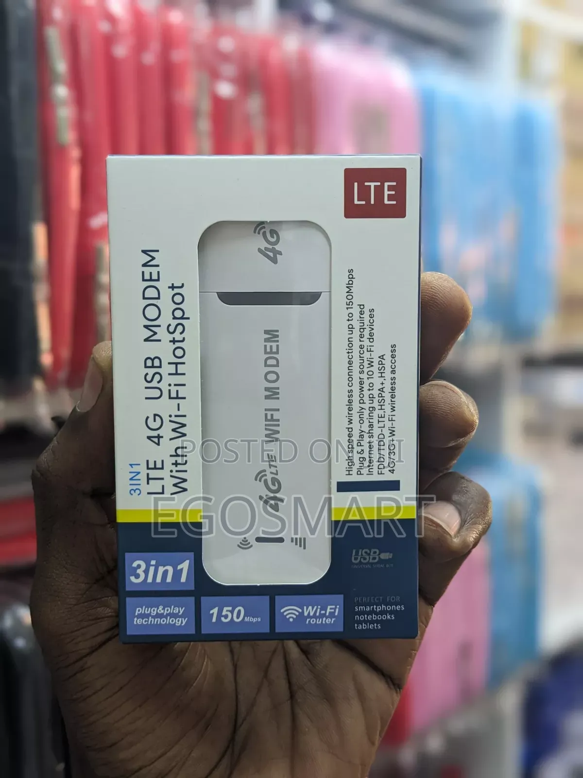 WI-FI MODEM 3 in 1