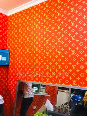 LV Signs Wallpaper Design