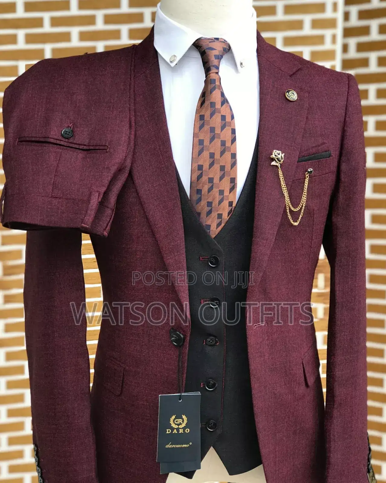 Light Reddish Suits