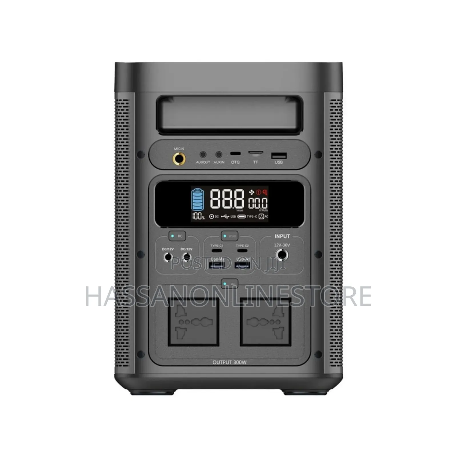 Powerology Portable Generator Integrated Hi-Fi Sound System