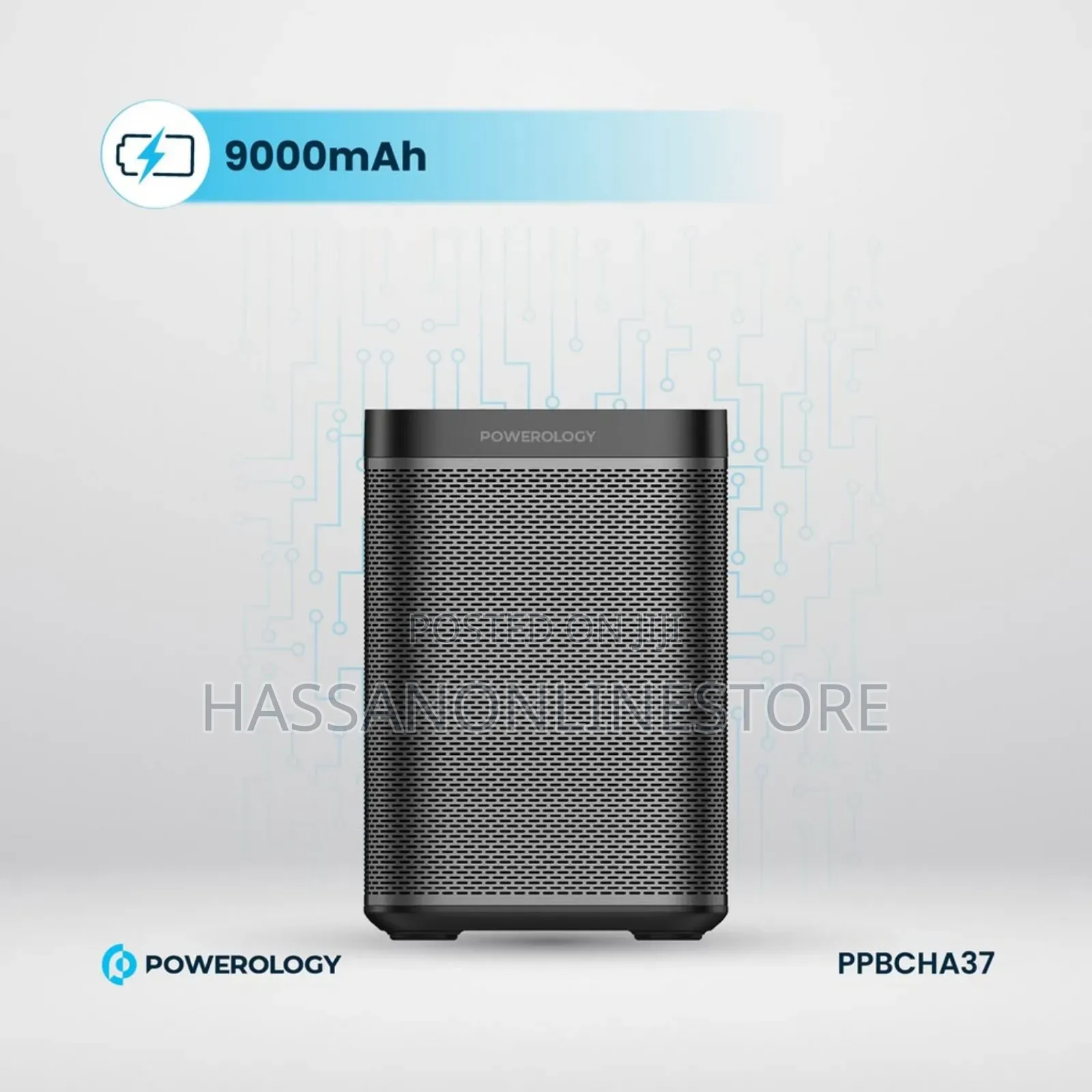 Powerology Portable Generator Integrated Hi-Fi Sound System