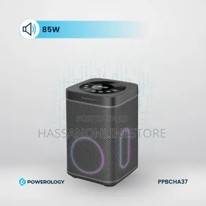 Powerology Portable Generator Integrated Hi-Fi Sound System