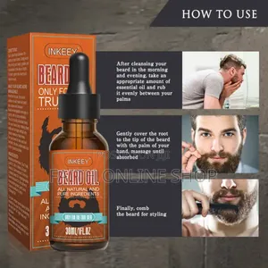 Inkeey Beard Oil Growth