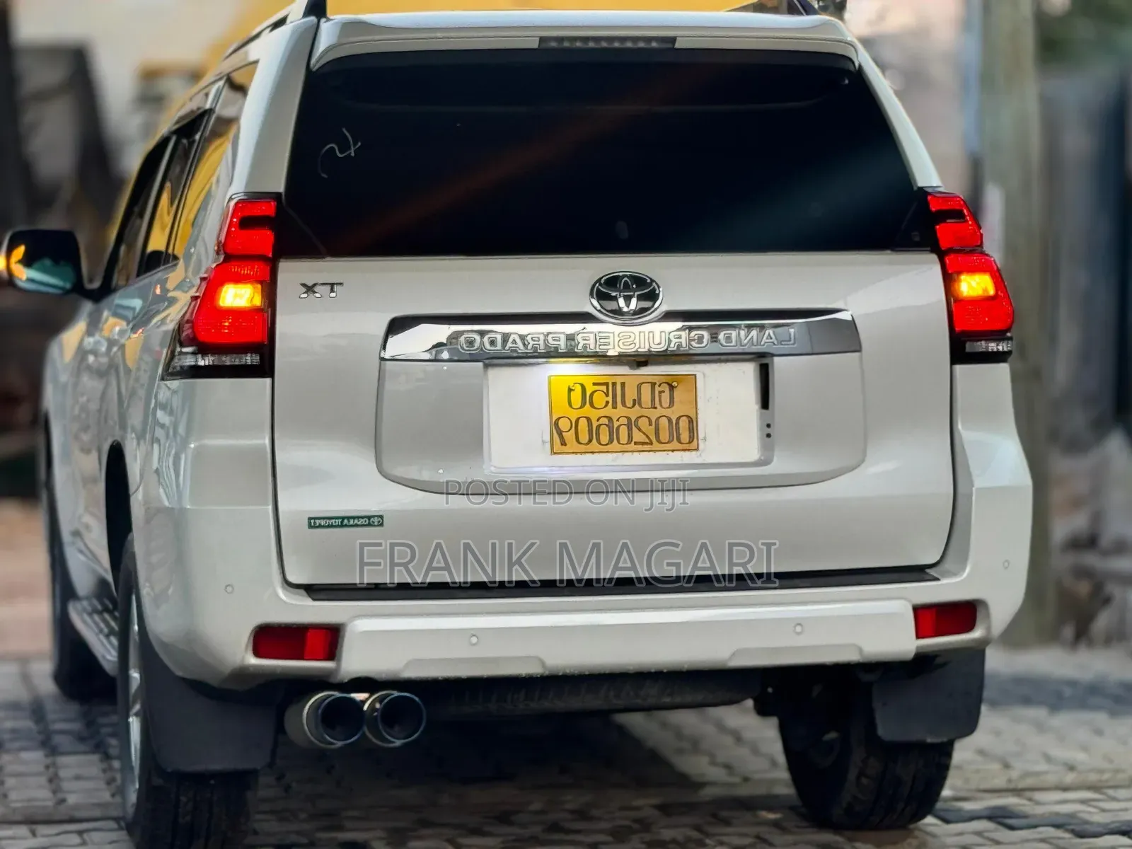 Toyota Land Cruiser Prado 2.8 2018 White