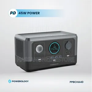 Powerology Portable Power Generator 76800mah 300W - Black