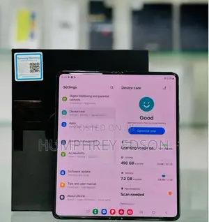 New Samsung Galaxy Z Fold4 256 GB Black