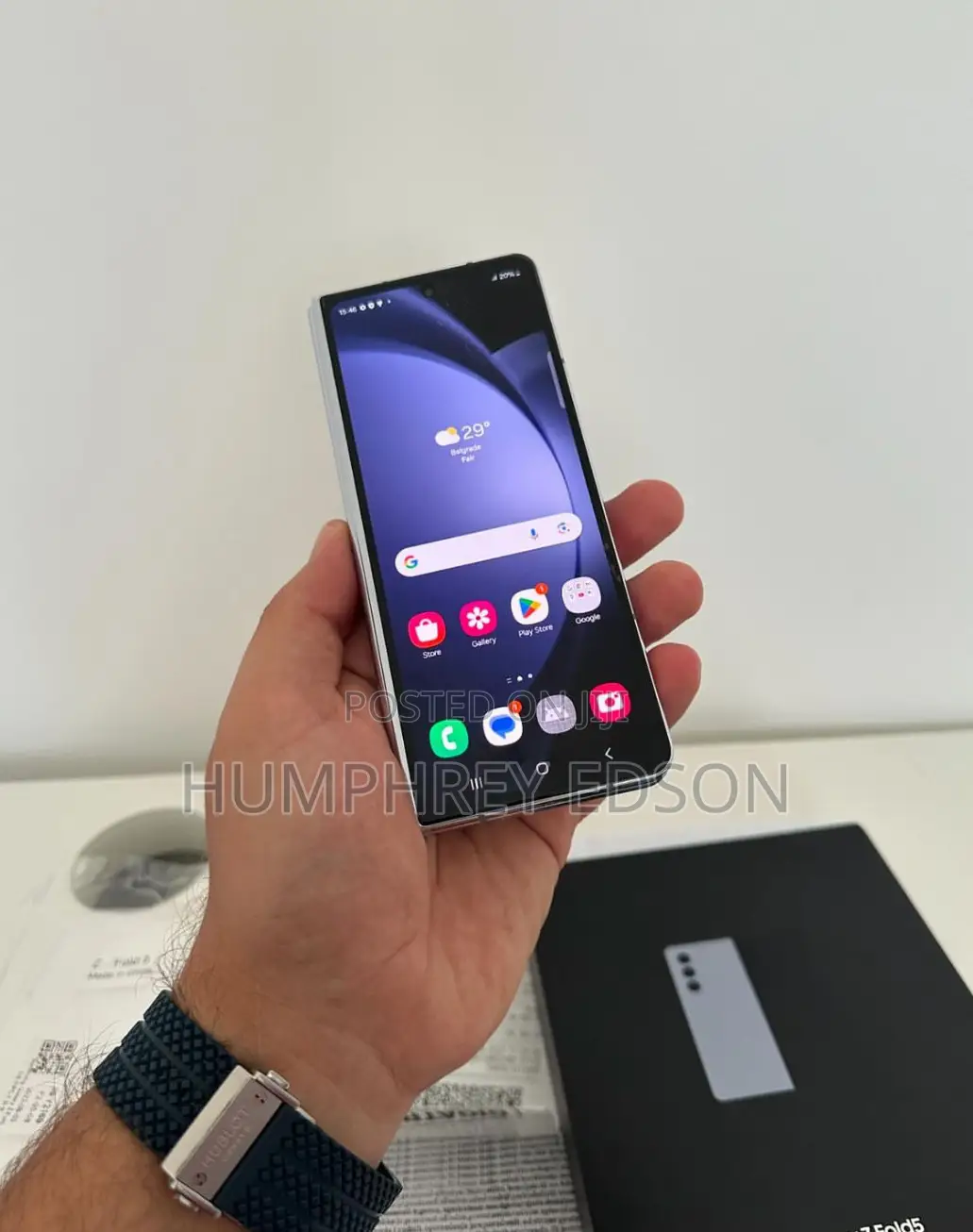 New Samsung Galaxy Z Fold 5 512 GB White