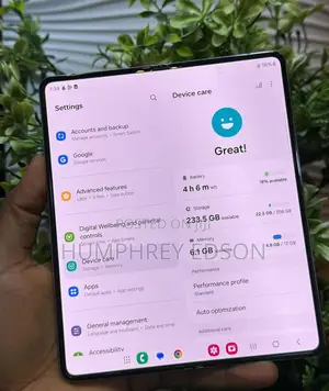 New Samsung Galaxy Z Fold 5 256 GB Blue