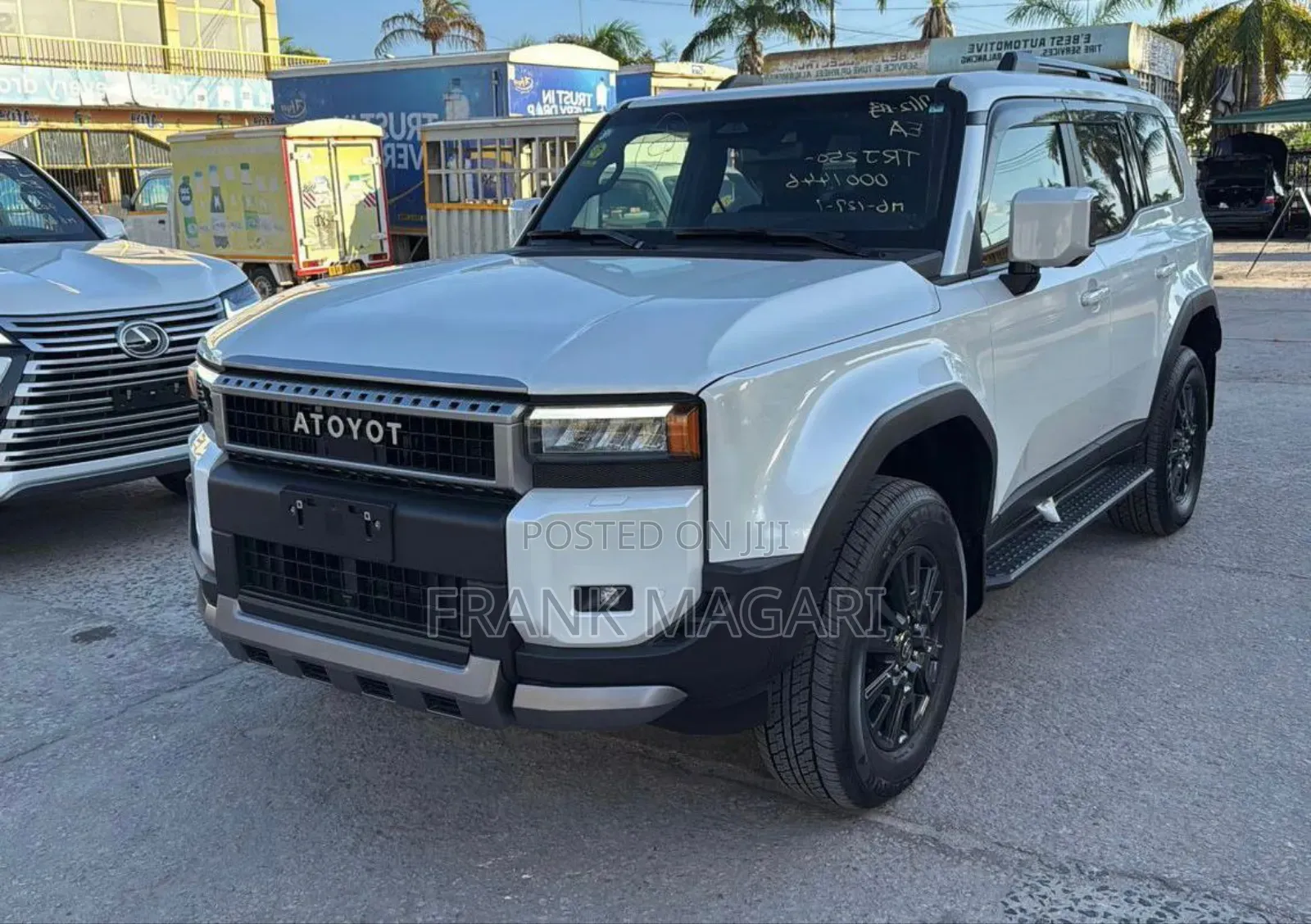 New Toyota Land Cruiser Prado 2024 White