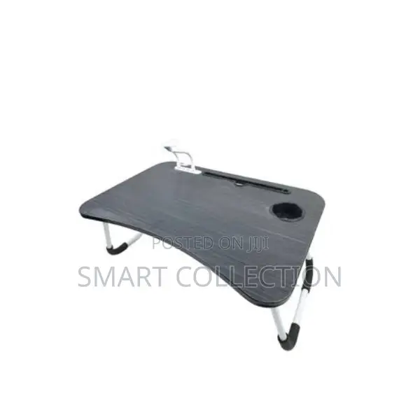 Foldable Laptop Table With USB Ports for Fan, Light Etc