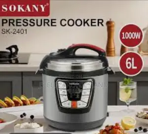 Sokany Pressure Cooker Liter 6 Ni Imara Inatumia Umeme