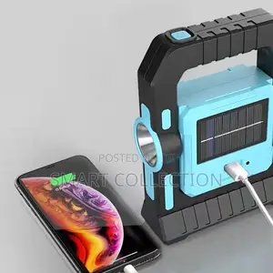 Work Light T18-1 High Intensity With Powerbank Solar Panel