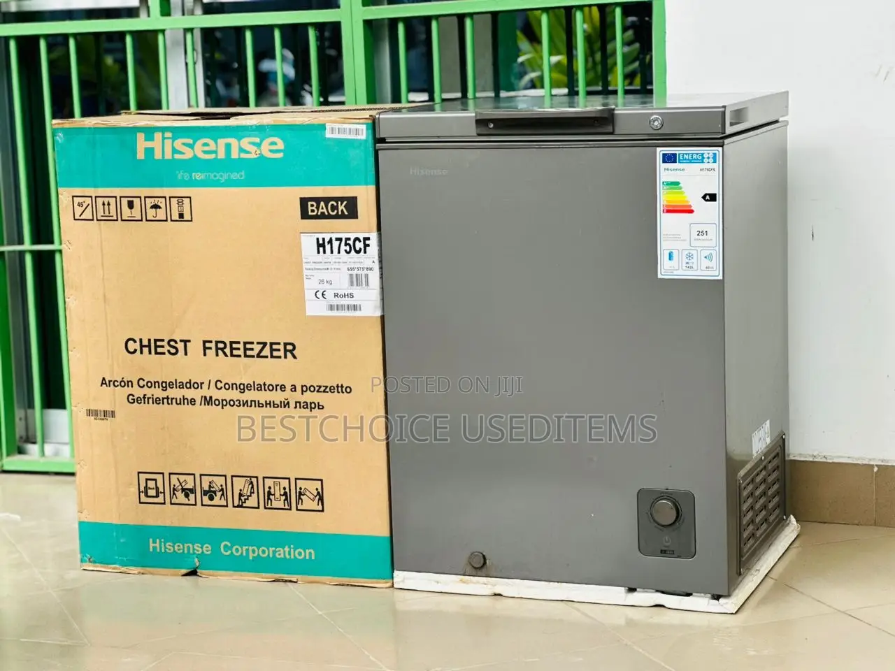 HISENSE FREEZER // 150L // Clean Mnoo //