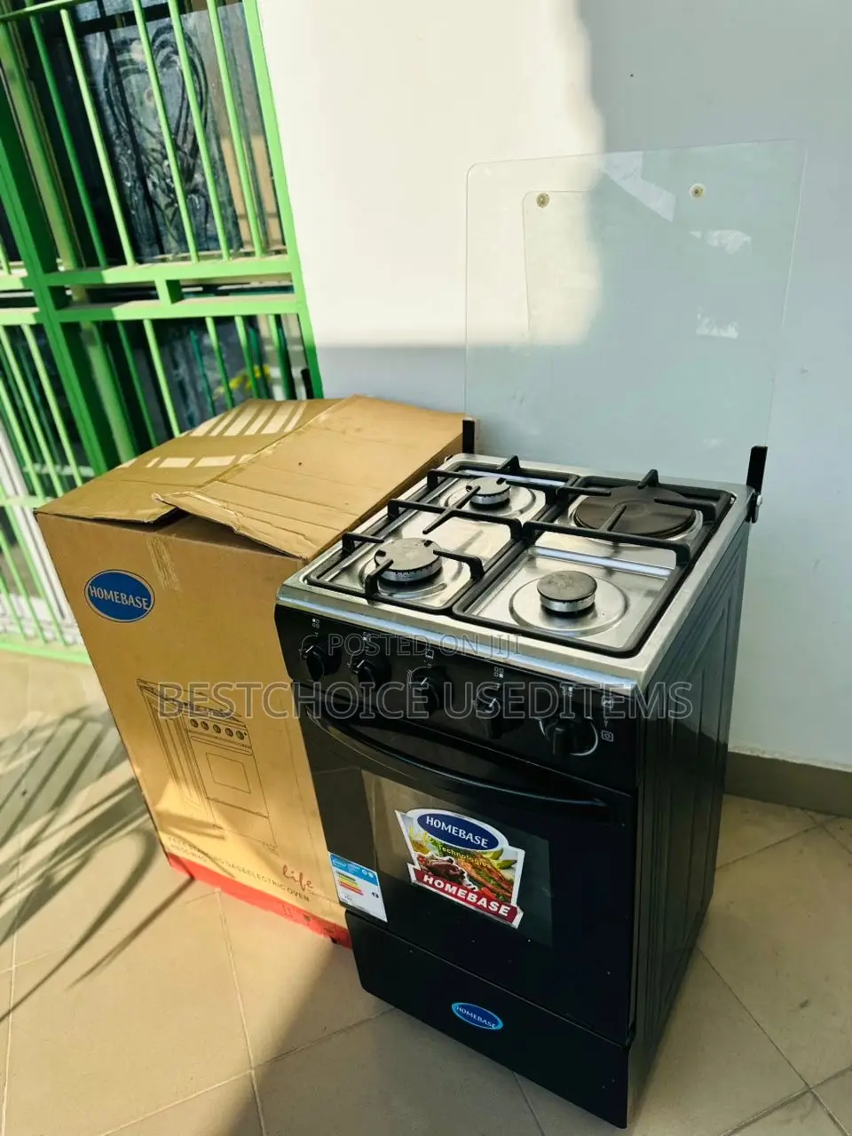 HOMEBASE COOKER // 3GAS / 1aumeme // OVEN GAS //
