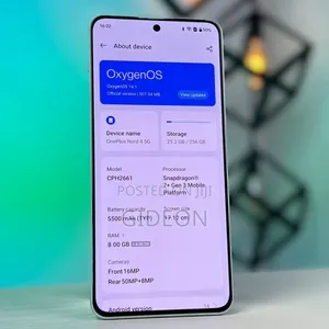 New OnePlus Nord 4 512 GB Silver