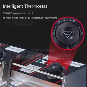 Triple Compartment Electric Deep Fryer