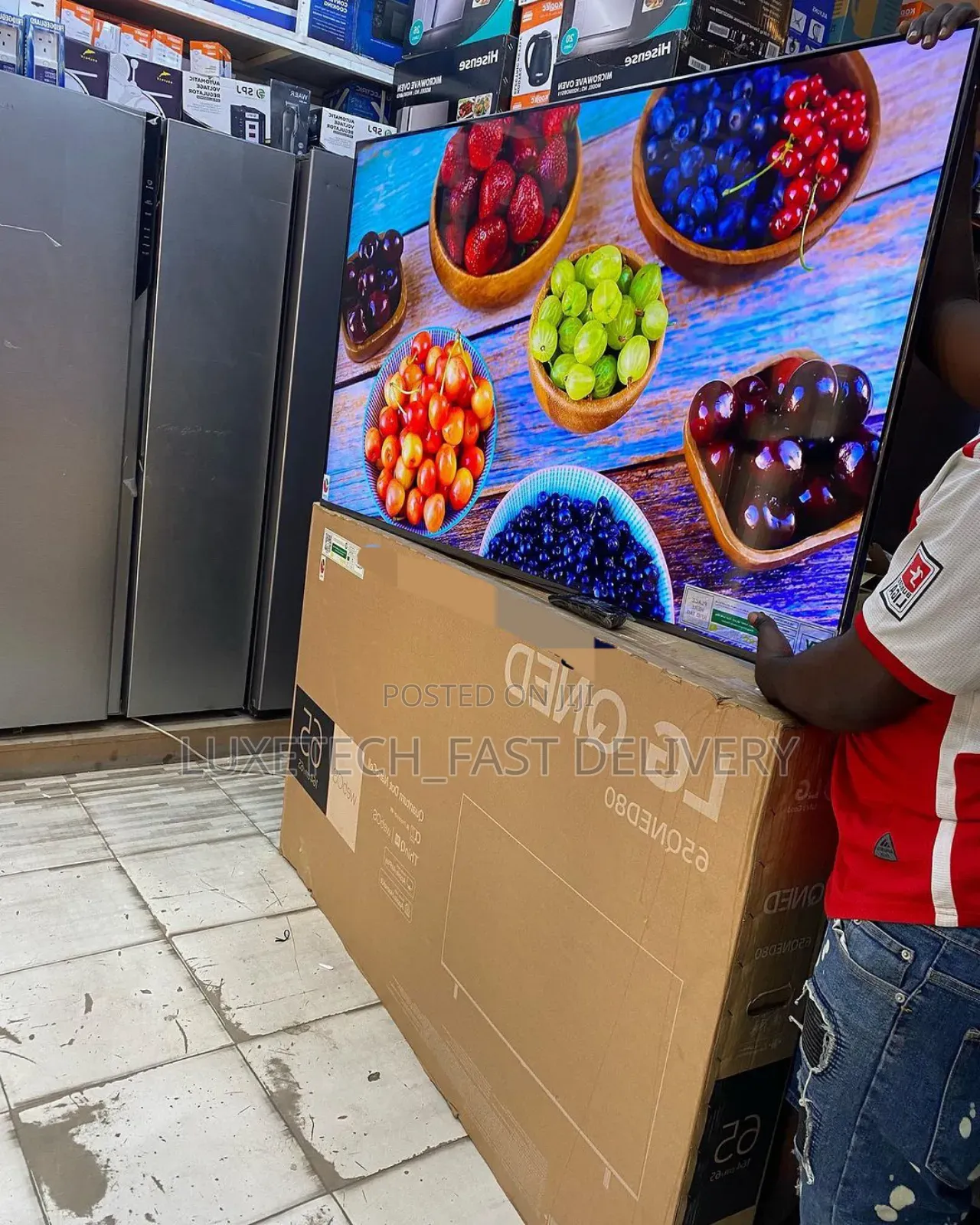 LG 65 Inches Qned80 Smart TV QNED