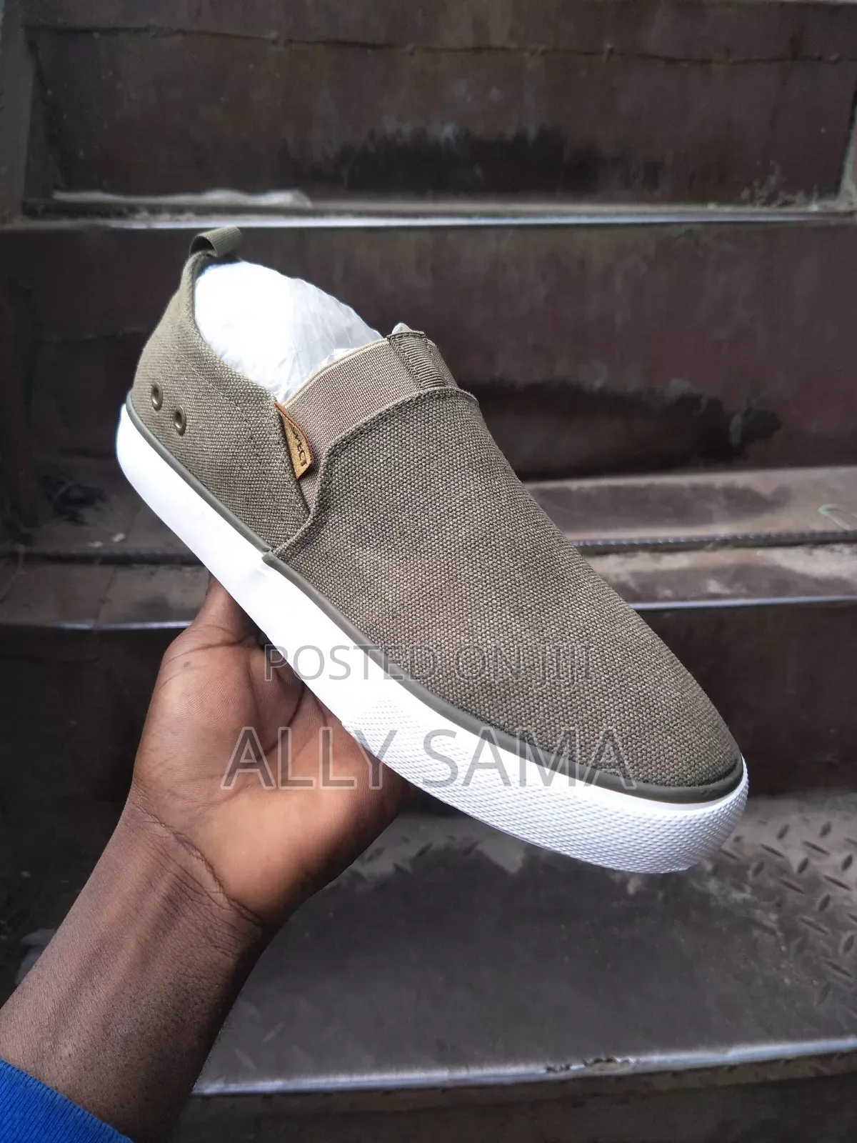 Mens Simple Respect Material Canvas