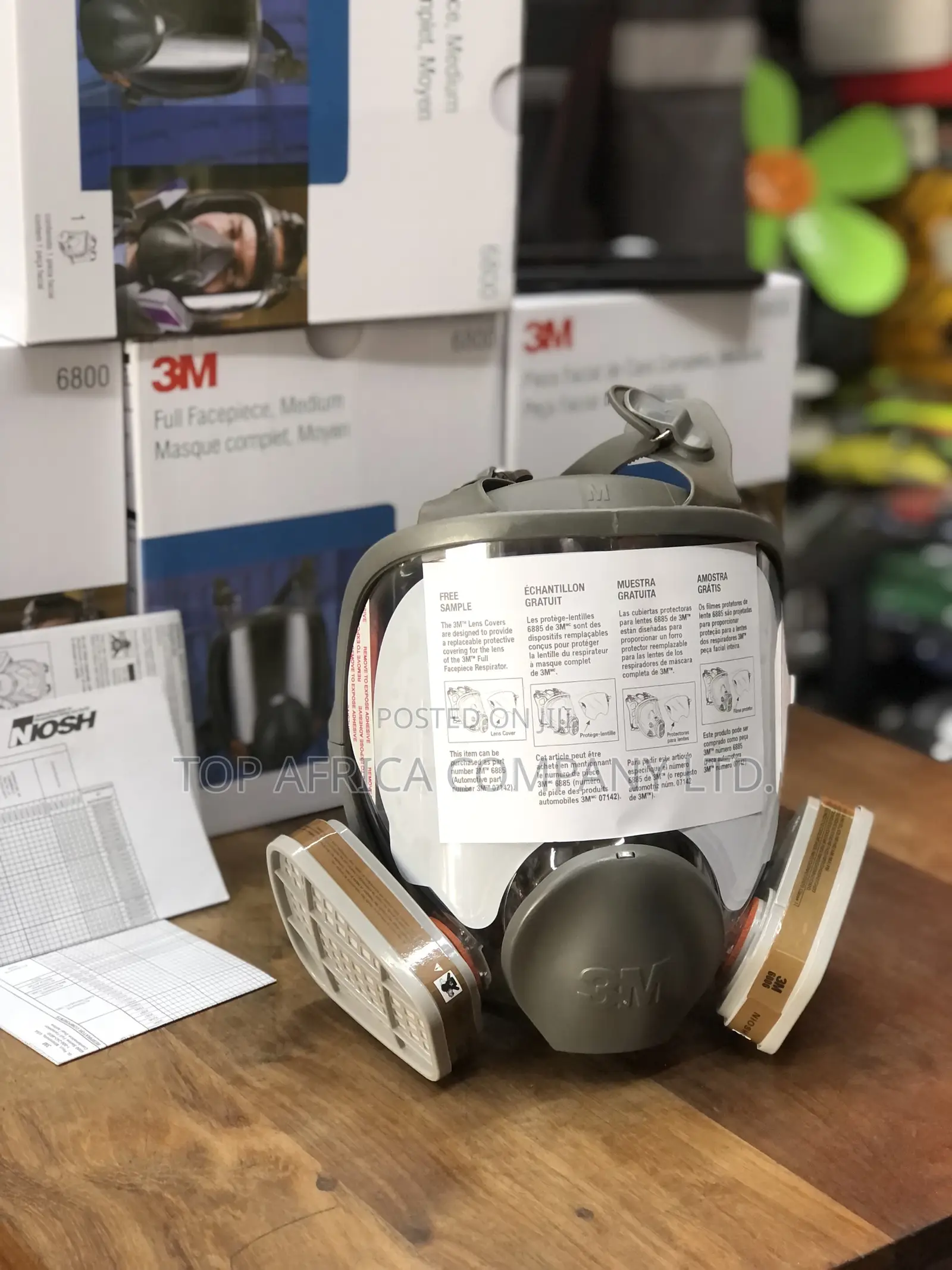 Full Face Chemical Masks
