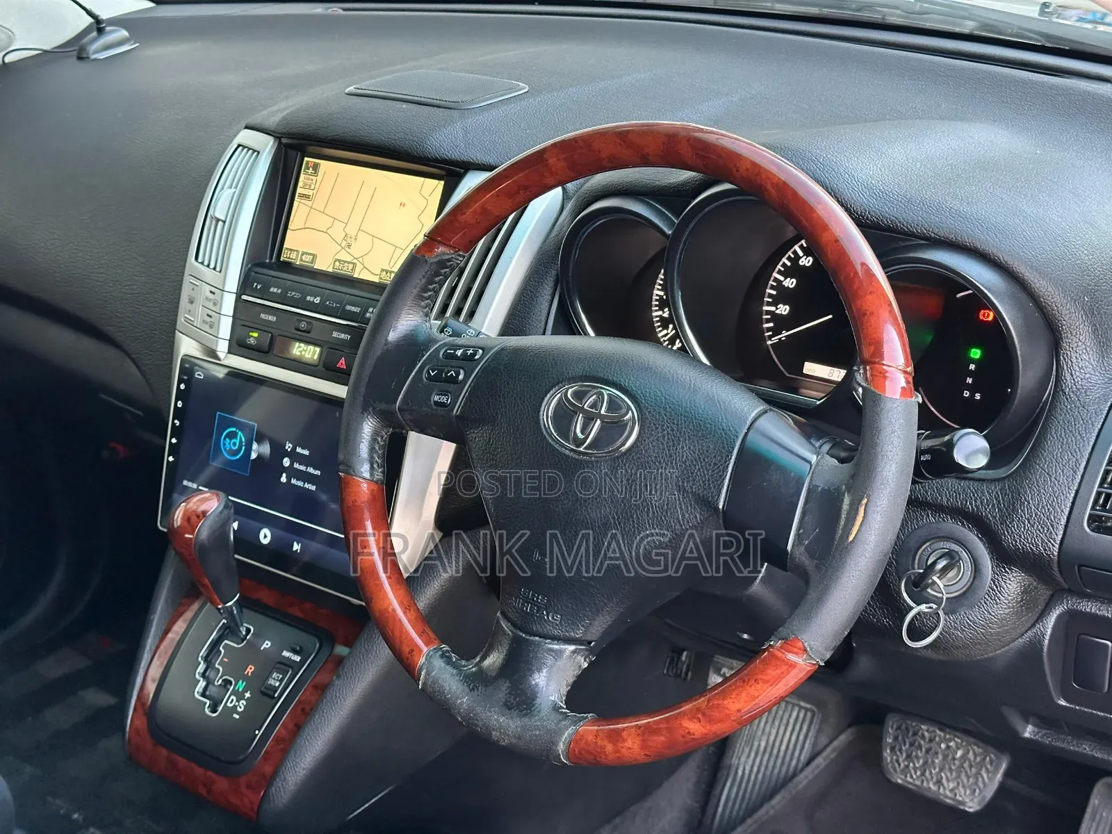 Toyota Harrier 2.4 2007 Black