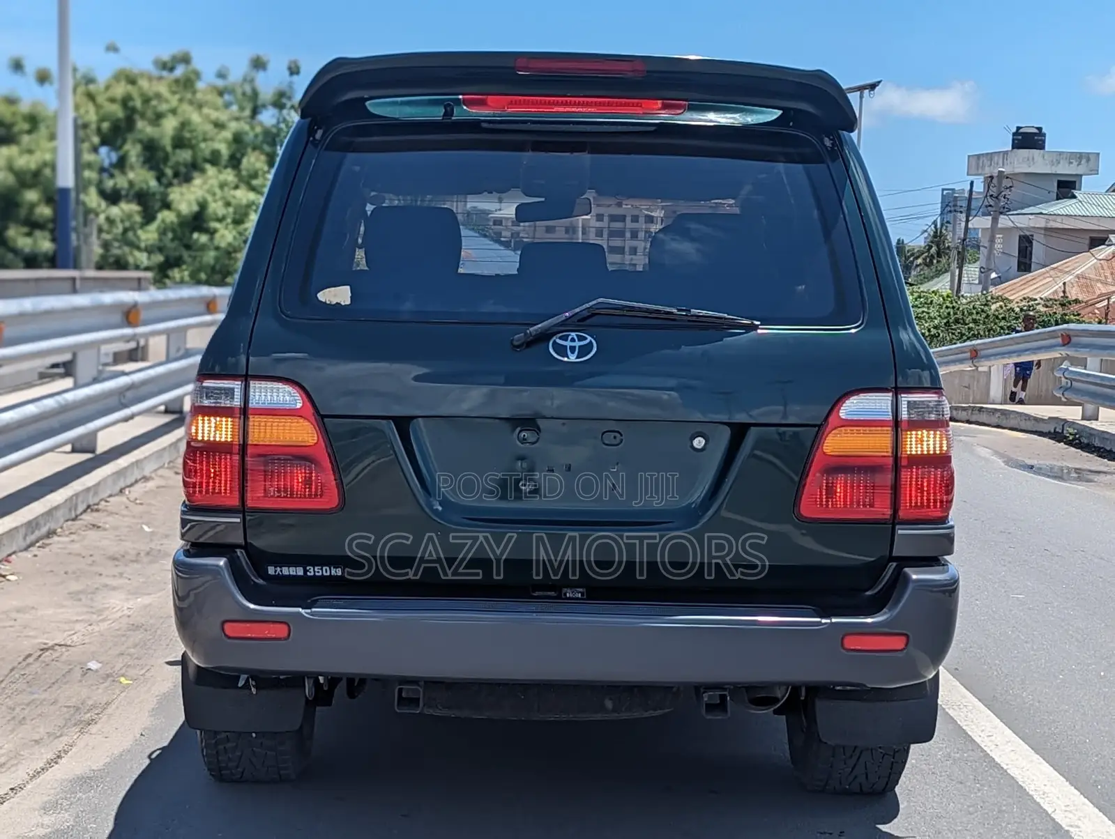Toyota Land Cruiser Prado 2000 Green