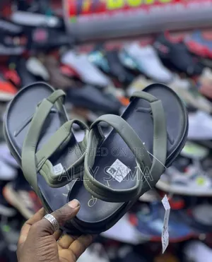 Open Shoes Green for Mens