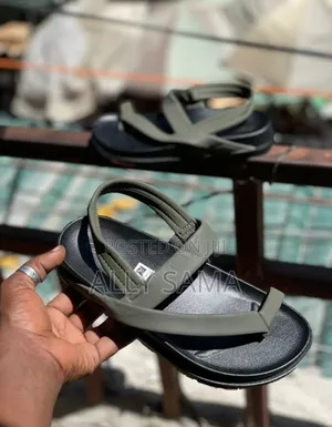 Open Shoes Green for Mens