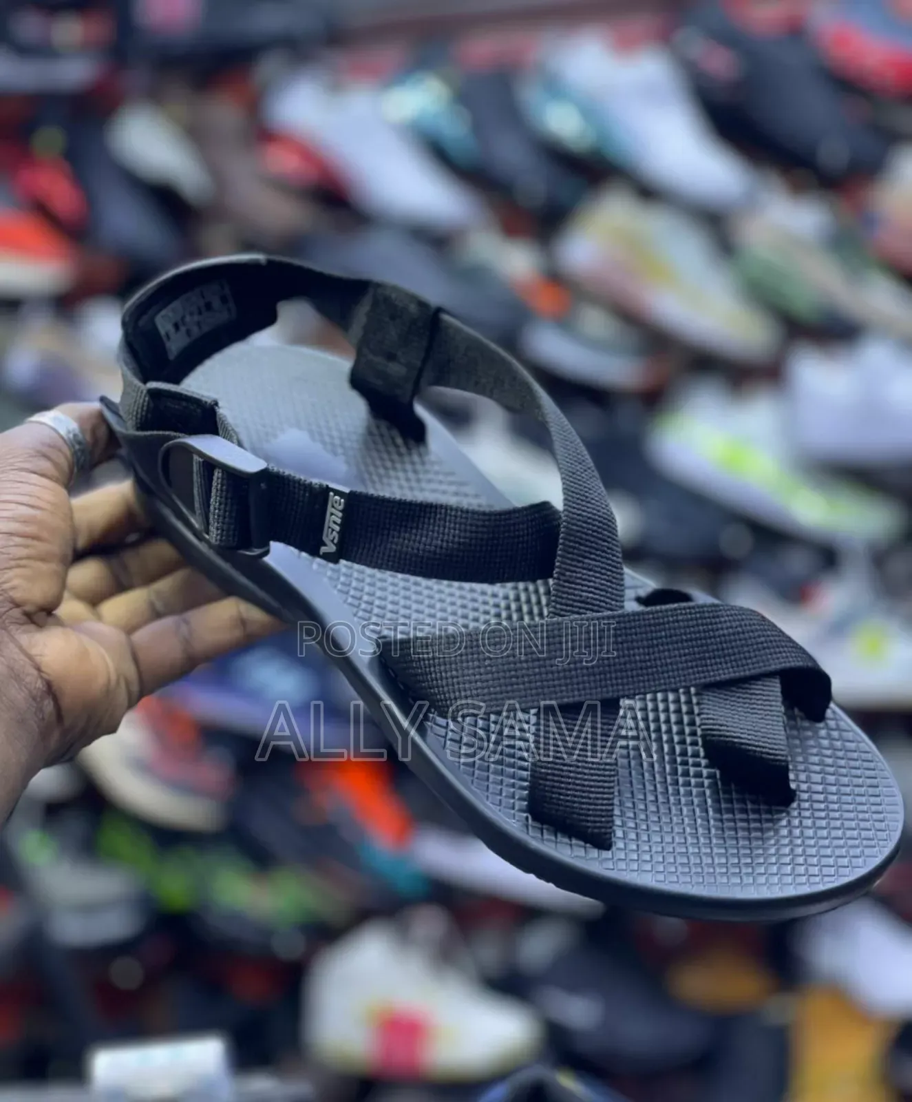 Mens Sandals Plain Color Quality