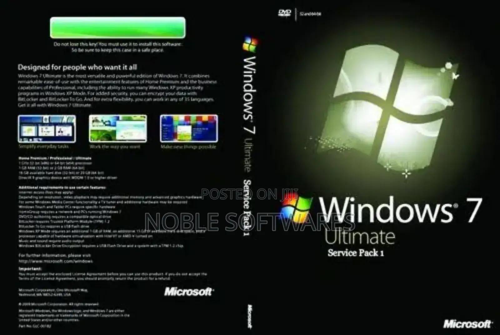 Windows 7 Sp1 Ultimate Updated + Softwares