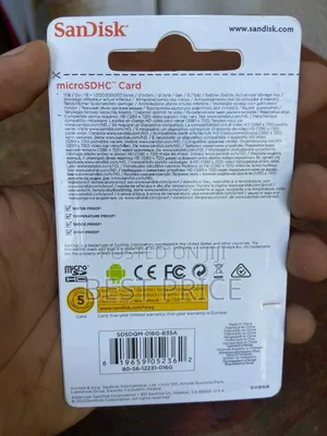 Sandisk Microsdhc Memory Card