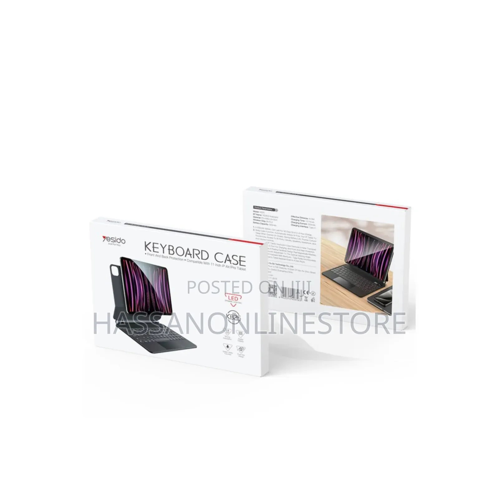 Yesido KB25 Keyboard Case for iPad Air / Pro 11 Inche