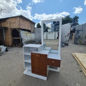 Vvip Dressing Table White Color Mixer Brown