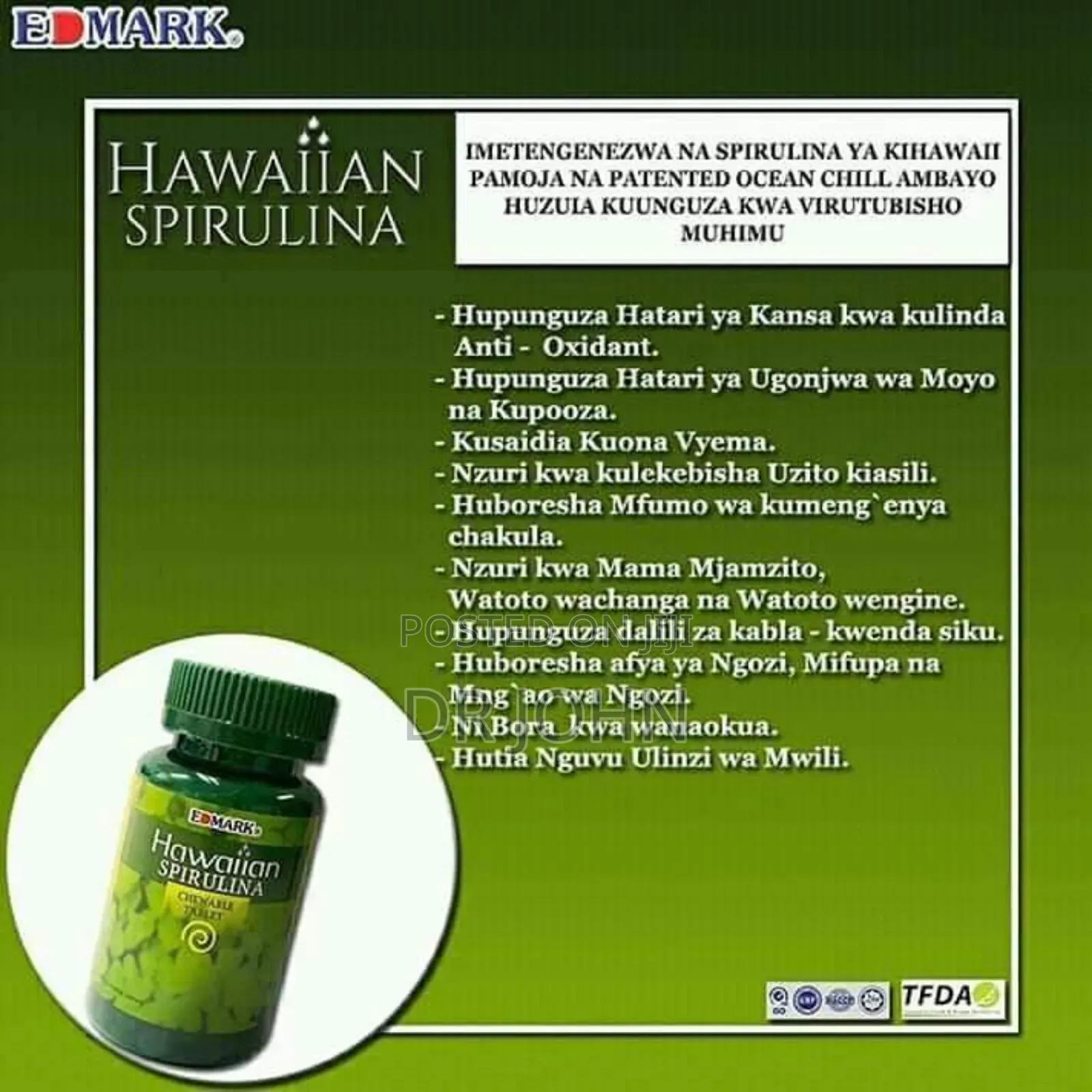 Spirulina Ni Kiboko