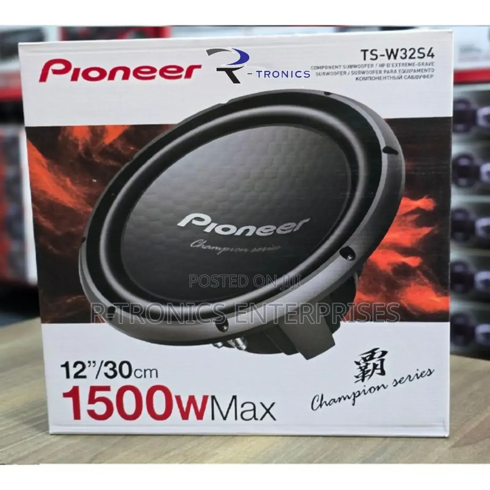 Pioneer 1500watts Double Magnet Powerful Bass Subwoofer